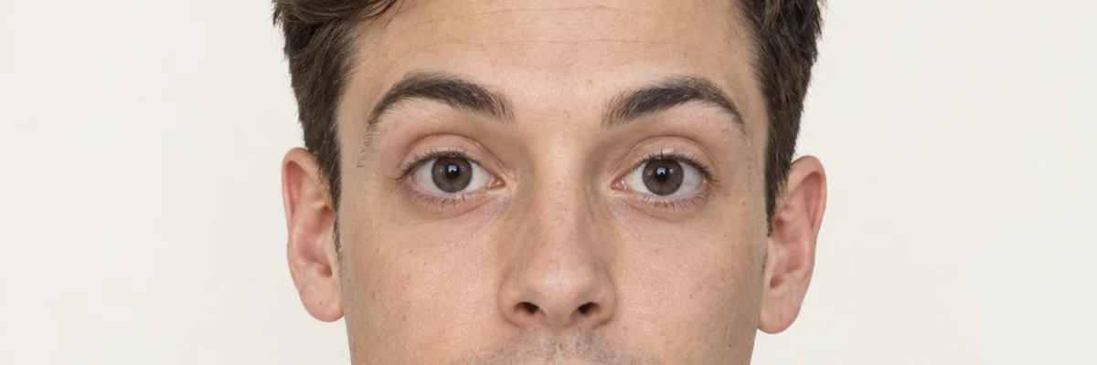 Prey eyes example, close crop of the eye area
